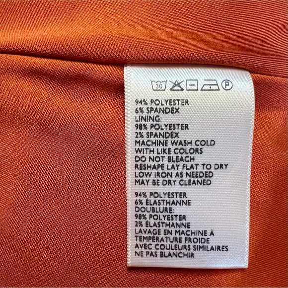 Cooperative Ramona Dress | Urban Outfitters Textured Pumpkin V-Neck Cottagecore - Picture 8 of 8